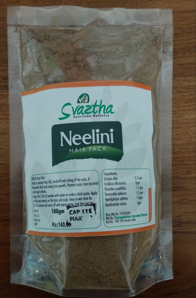 Neelini Ayurvedic Hair Packhair growthKerala Spice Cart