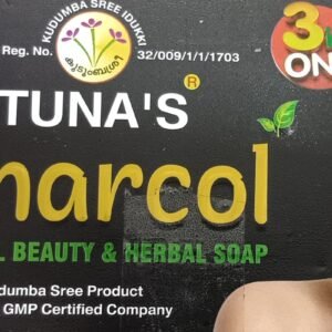 Charcoal soap- Tunas 3in one pack Kerala