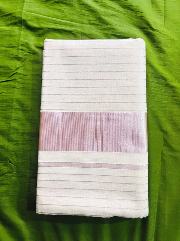 Kerala traditional rosesilk saree